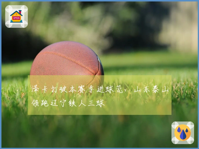 泽卡打破本赛季进球荒，山东泰山领跑辽宁铁人三球